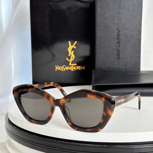 Cheap Yves Saint Laurent YSL AAA Quality Sunglasses #1234612, $$48.00 USD On Yves Saint Laurent YSL AAA Quality Sunglasses