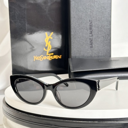 Cheap Yves Saint Laurent YSL AAA Quality Sunglasses #1234628, $$52.00 USD On Yves Saint Laurent YSL AAA Quality Sunglasses