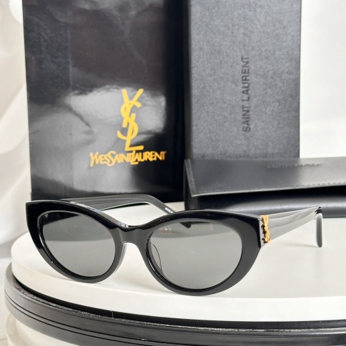 Cheap Yves Saint Laurent YSL AAA Quality Sunglasses #1234629, $$52.00 USD On Yves Saint Laurent YSL AAA Quality Sunglasses