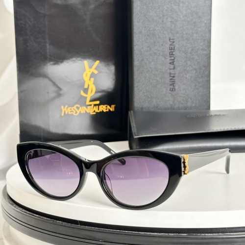 Cheap Yves Saint Laurent YSL AAA Quality Sunglasses #1234634, $$52.00 USD On Yves Saint Laurent YSL AAA Quality Sunglasses