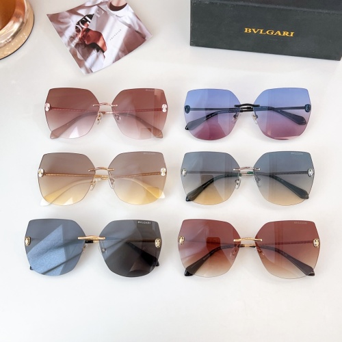 Replica Bvlgari AAA Quality Sunglasses #1235064 $60.00 USD for Wholesale