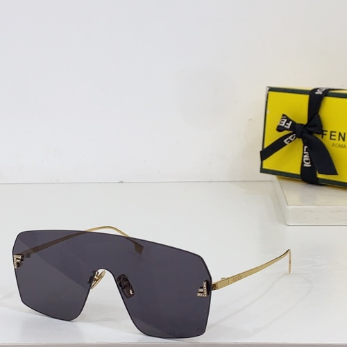 Cheap Fendi AAA Quality Sunglasses #1235251, $$45.00 USD On Fendi AAA Quality Sunglasses