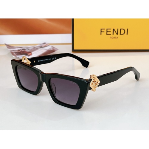 Cheap Fendi AAA Quality Sunglasses #1235287, $$64.00 USD On Fendi AAA Quality Sunglasses