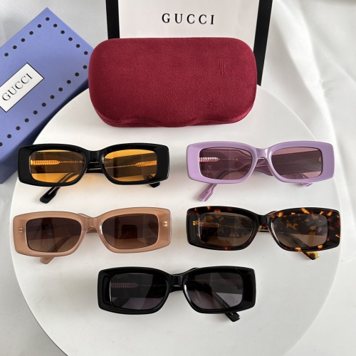 Replica Gucci AAA Quality Sunglasses #1235349 $48.00 USD for Wholesale