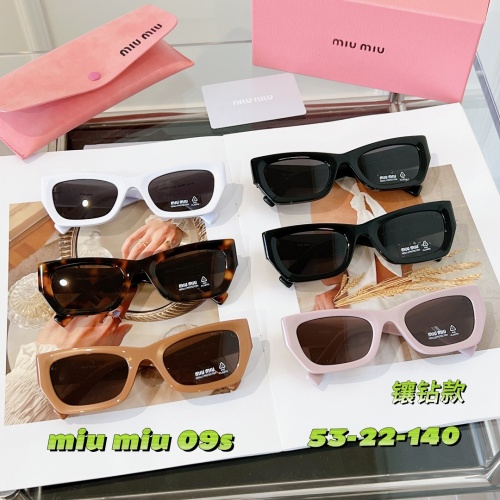 Replica MIU MIU AAA Quality Sunglasses #1235632 $48.00 USD for Wholesale