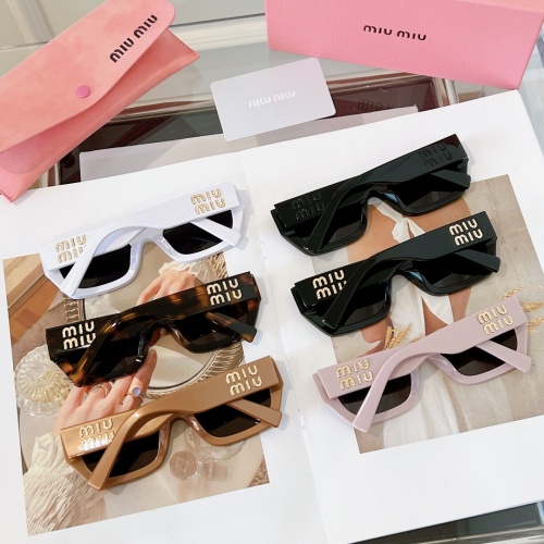 Replica MIU MIU AAA Quality Sunglasses #1235632 $48.00 USD for Wholesale