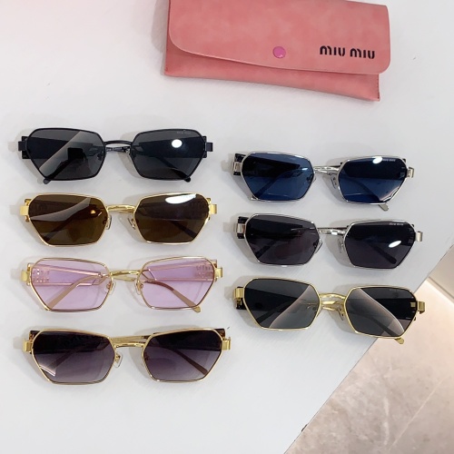 Replica MIU MIU AAA Quality Sunglasses #1235637 $60.00 USD for Wholesale