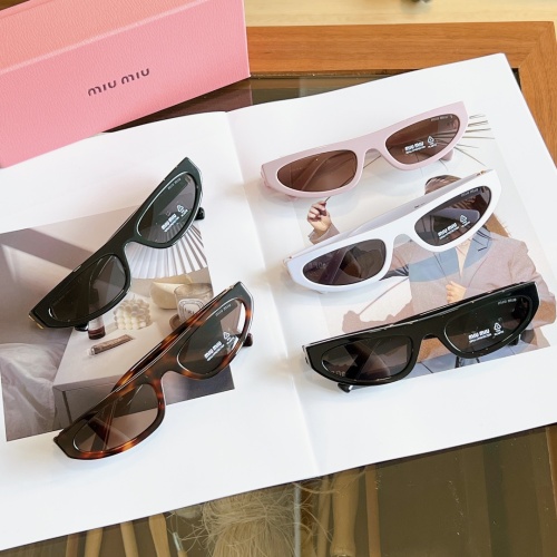 Replica MIU MIU AAA Quality Sunglasses #1235644 $64.00 USD for Wholesale