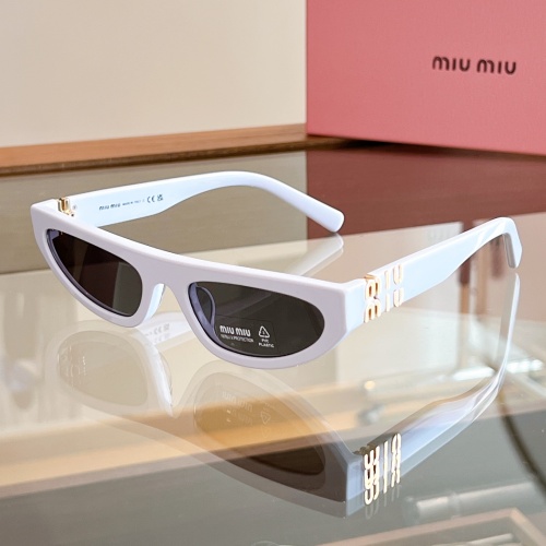 Cheap MIU MIU AAA Quality Sunglasses #1235648, $$64.00 USD On MIU MIU AAA Sunglasses