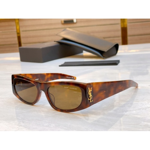 Cheap Yves Saint Laurent YSL AAA Quality Sunglasses #1235871, $$60.00 USD On Yves Saint Laurent YSL AAA Quality Sunglasses