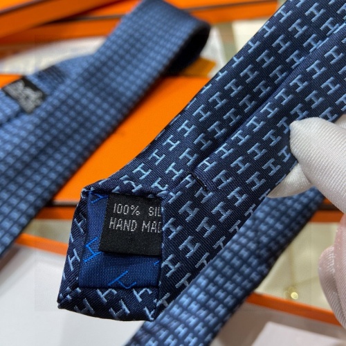 Replica Hermes Necktie #1236236 $38.00 USD for Wholesale