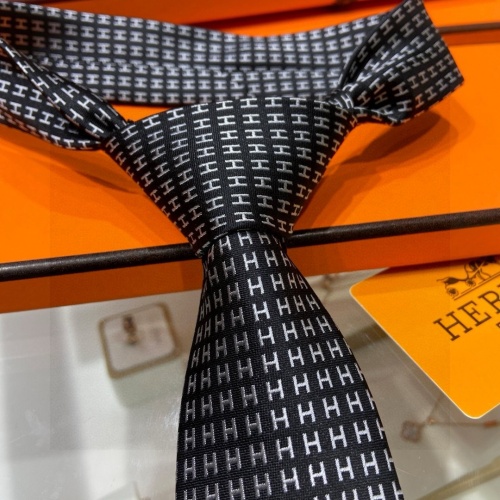 Replica Hermes Necktie #1236244 $38.00 USD for Wholesale