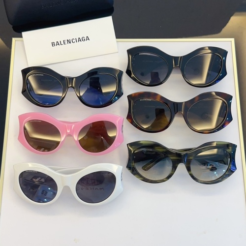 Replica Balenciaga AAA Quality Sunglasses #1236272 $60.00 USD for Wholesale