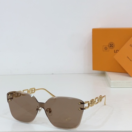 Cheap Louis Vuitton AAA Quality Sunglasses #1236445, $$60.00 USD On Louis Vuitton AAA Quality Sunglasses