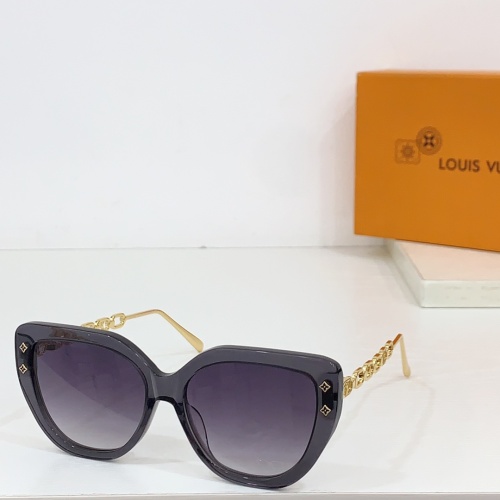 Cheap Louis Vuitton AAA Quality Sunglasses #1236450, $$48.00 USD On Louis Vuitton AAA Quality Sunglasses