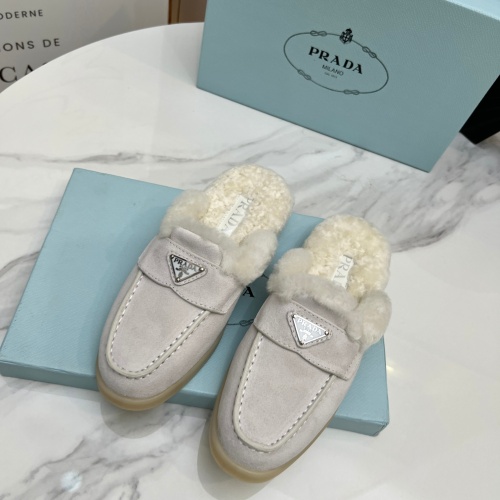 Replica Prada Slippers For Women #1236565 $100.00 USD for Wholesale