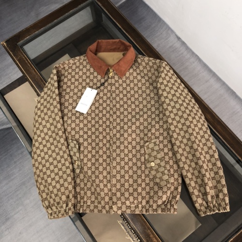 Replica Gucci Jackets Long Sleeved For Men #1236602 $100.00 USD for Wholesale