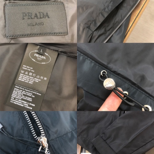 Replica Prada Jackets Long Sleeved For Men #1236677 $96.00 USD for Wholesale