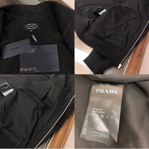 Replica Prada Jackets Long Sleeved For Men #1236680 $92.00 USD for Wholesale