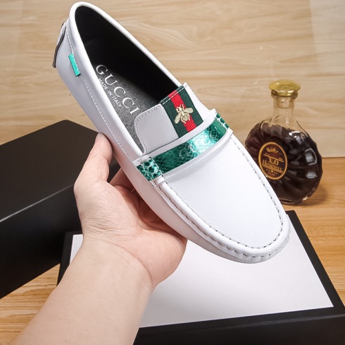 Replica Gucci Oxfords Shoes For Men #1236885 $72.00 USD for Wholesale