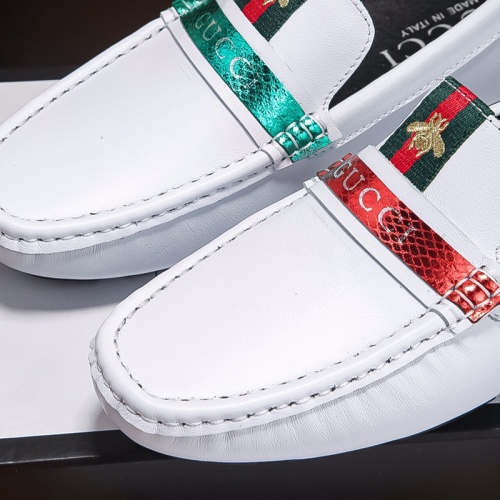 Replica Gucci Oxfords Shoes For Men #1236885 $72.00 USD for Wholesale