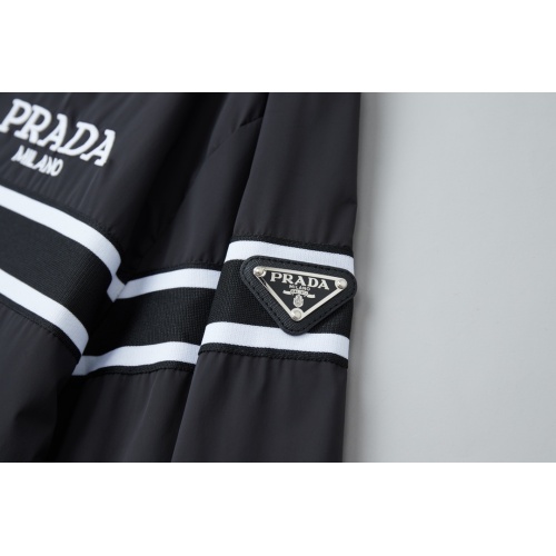 Replica Prada Jackets Long Sleeved For Men #1237077 $85.00 USD for Wholesale