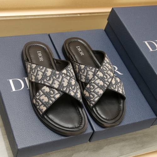 Cheap Christian Dior Slippers For Men #1237211, $$72.00 USD On Christian Dior Slippers