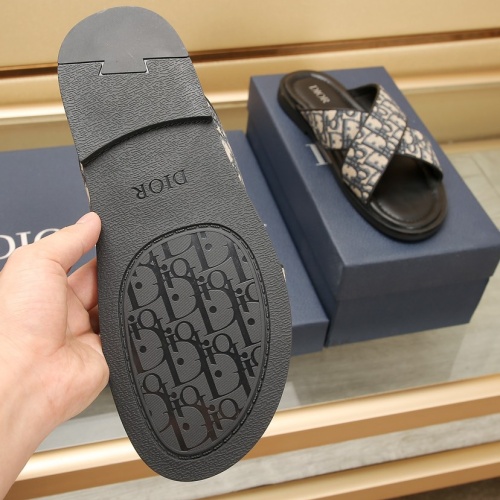 Replica Christian Dior Slippers For Men #1237211 $72.00 USD for Wholesale