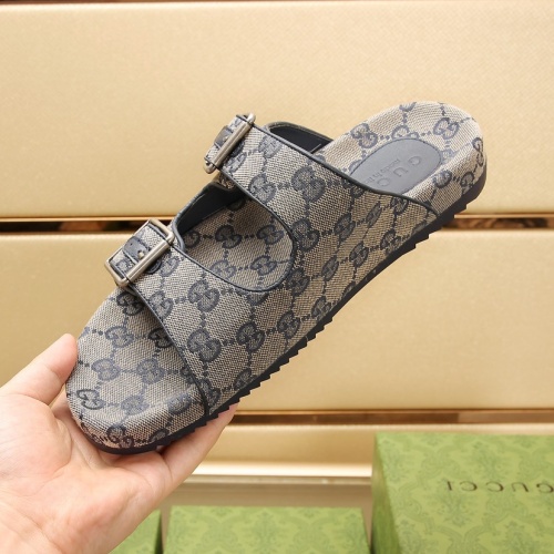 Replica Gucci Slippers For Men #1237243 $72.00 USD for Wholesale