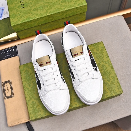 Replica Gucci Casual Shoes For Men #1237275 $72.00 USD for Wholesale