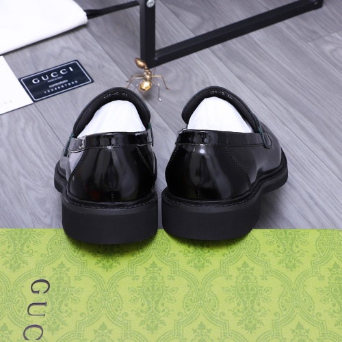 Replica Gucci Oxfords Shoes For Men #1237319 $96.00 USD for Wholesale