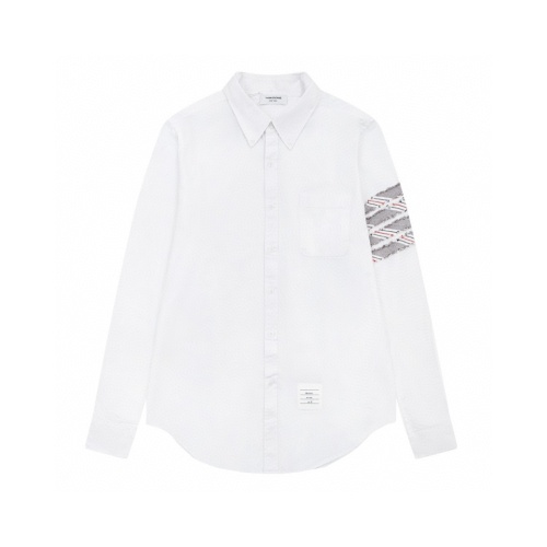 Cheap Thom Browne TB Shirts Long Sleeved For Unisex #1237323, $$56.00 USD On Thom Browne TB Shirts