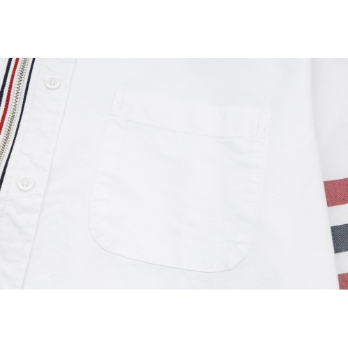 Replica Thom Browne TB Shirts Long Sleeved For Unisex #1237330 $60.00 USD for Wholesale