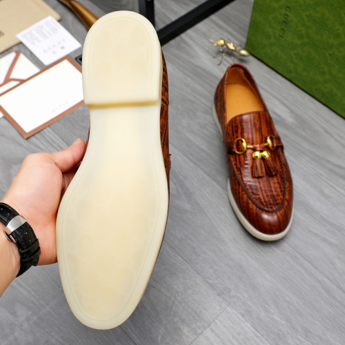 Replica Gucci Oxfords Shoes For Men #1237336 $115.00 USD for Wholesale