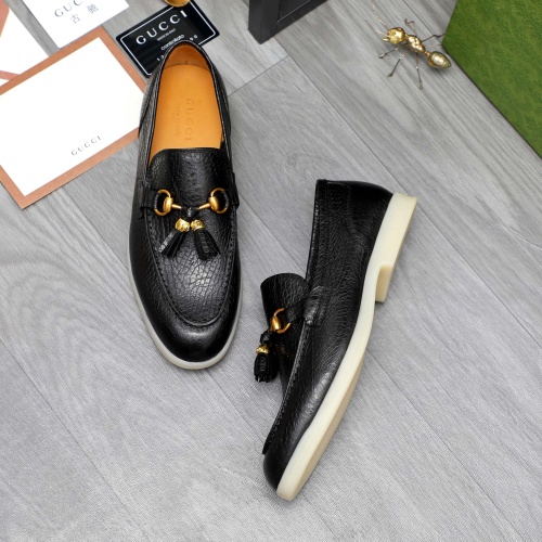 Replica Gucci Oxfords Shoes For Men #1237337 $115.00 USD for Wholesale