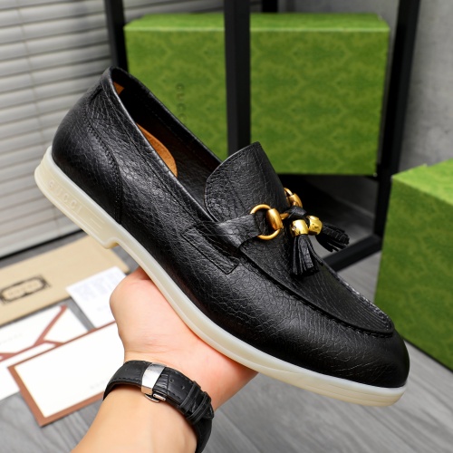 Replica Gucci Oxfords Shoes For Men #1237337 $115.00 USD for Wholesale