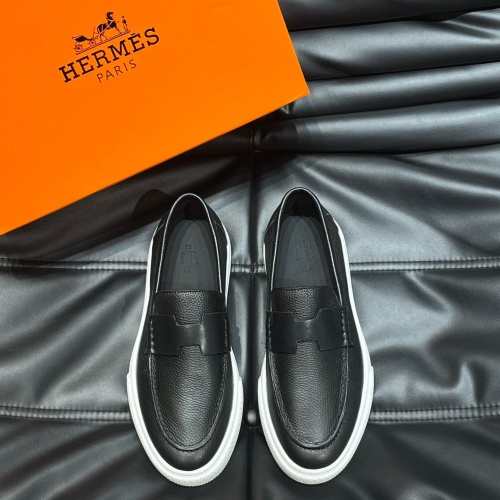 Replica Hermes Casual Shoes For Men #1237381 $68.00 USD for Wholesale