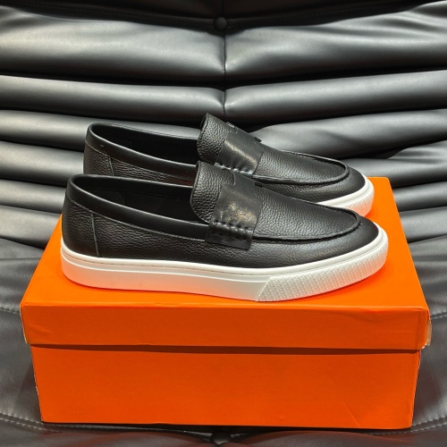 Replica Hermes Casual Shoes For Men #1237381 $68.00 USD for Wholesale