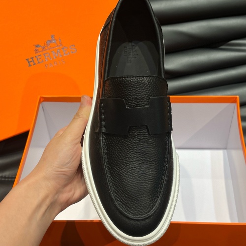 Replica Hermes Casual Shoes For Men #1237381 $68.00 USD for Wholesale