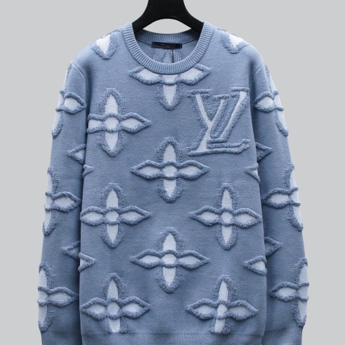 Cheap Louis Vuitton LV Sweaters Long Sleeved For Unisex #1237443, $$80.00 USD On Louis Vuitton LV Sweaters