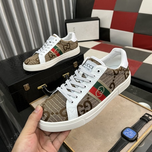 Replica Gucci Casual Shoes For Men #1237480 $72.00 USD for Wholesale