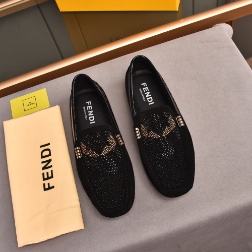 Cheap Fendi Leather Shoes For Men #1237488, $$76.00 USD On Fendi Leather Shoes