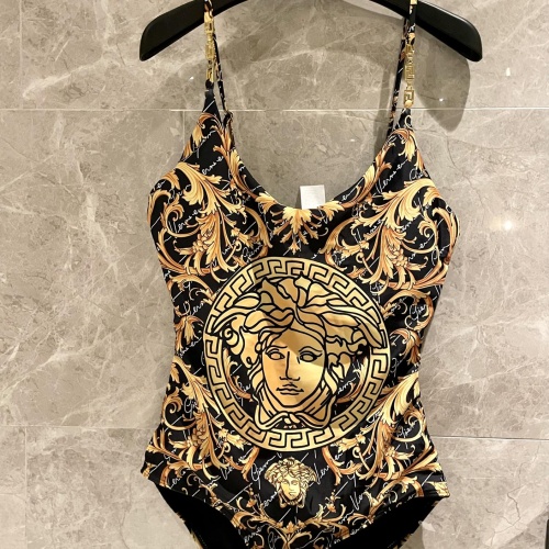 Replica Versace Bathing Suits Sleeveless For Women #1237618 $41.00 USD for Wholesale