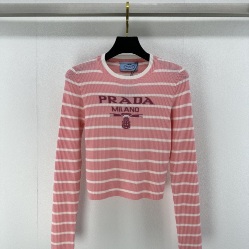 Cheap Prada Sweater Long Sleeved For Women #1237724, $$88.00 USD On Prada Sweater