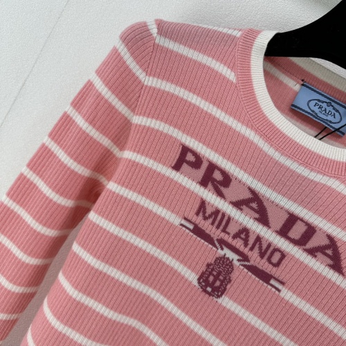 Replica Prada Sweater Long Sleeved For Women #1237724 $88.00 USD for Wholesale