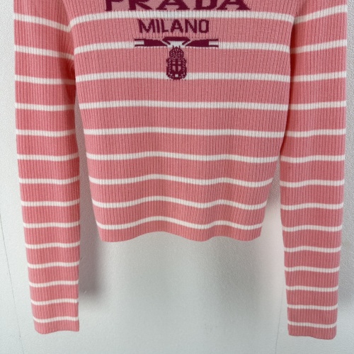 Replica Prada Sweater Long Sleeved For Women #1237724 $88.00 USD for Wholesale