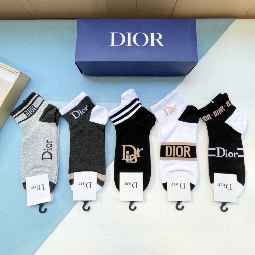 Cheap Christian Dior Socks #1237762, $$27.00 USD On Christian Dior Socks