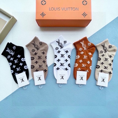 Cheap Louis Vuitton LV Socks For Women #1237831, $$27.00 USD On Louis Vuitton LV Socks