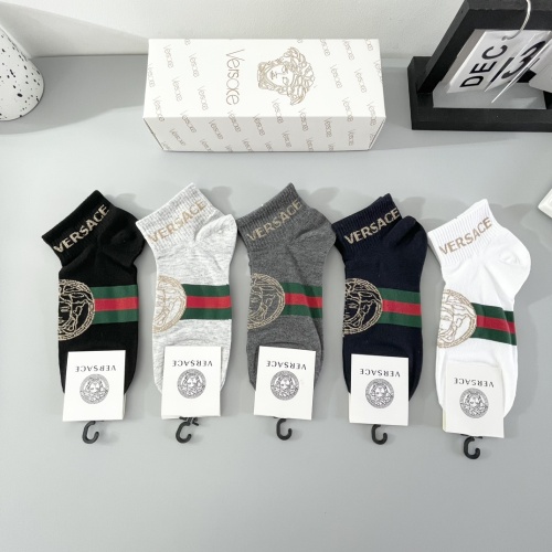 Cheap Versace Socks For Men #1238059, $$27.00 USD On Versace Socks