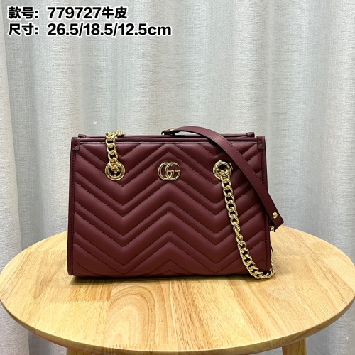 Cheap Gucci AAA Quality Shoulder Bags For Women #1238729, $$80.00 USD On Gucci AAA Quality Shoulder Bags